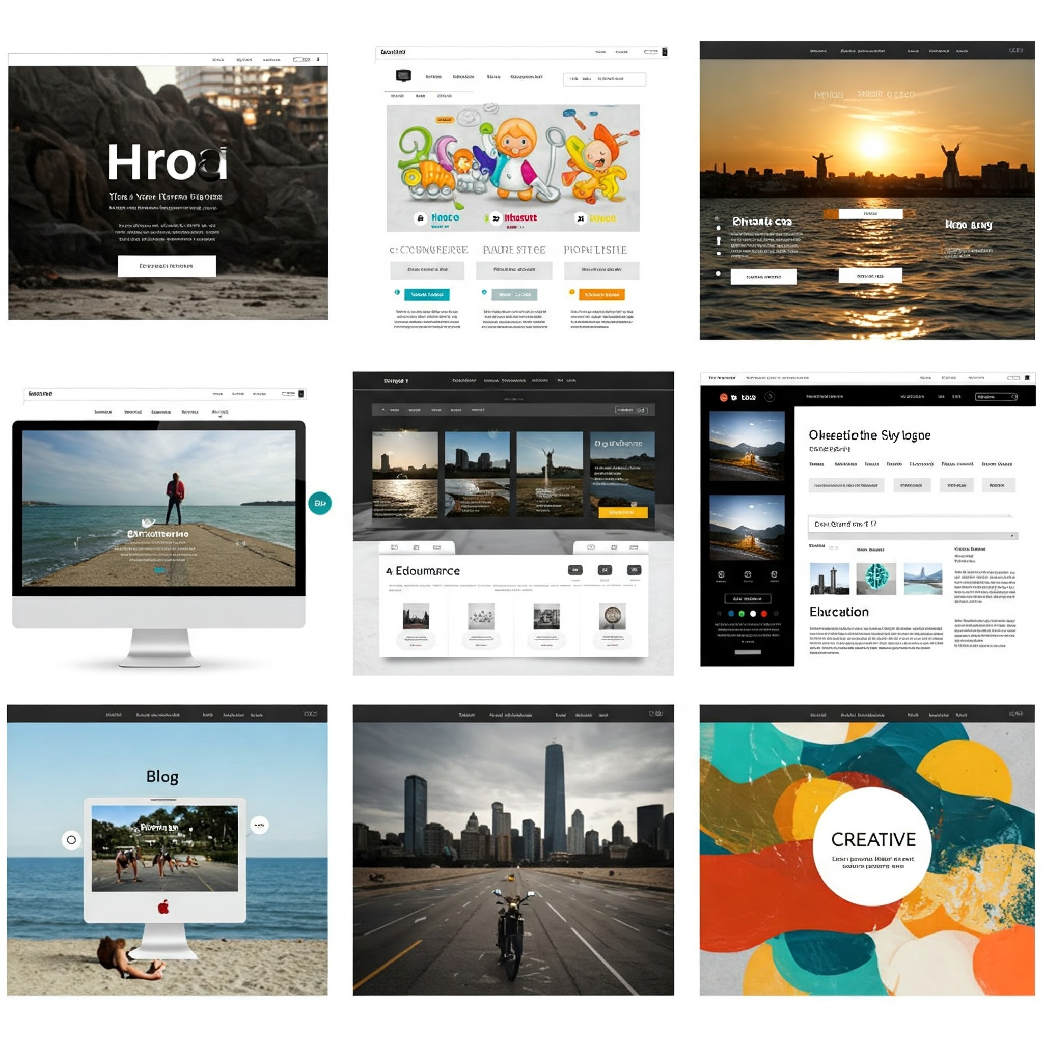 Nossos projetos de websites